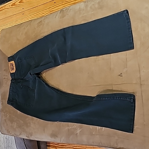 Levi's boys green textured jeans size 10 reg look like new - Picture 5 of 7